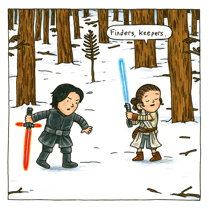 Scavenger rules totally apply to lightsabers too.